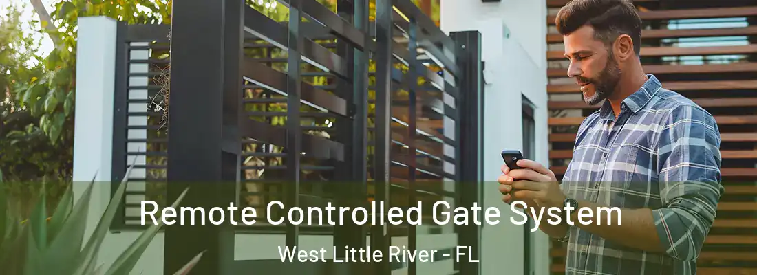  Remote Controlled Gate System West Little River - FL